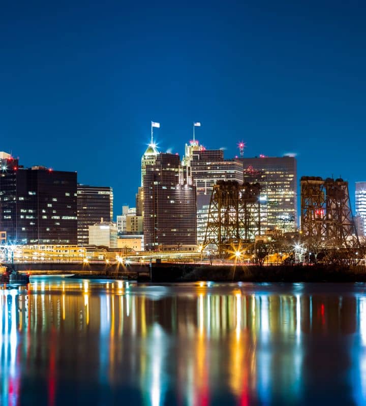 Foto panorámica de New Jersey