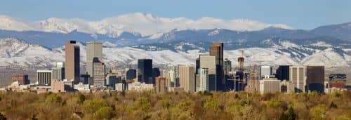 Scenic photo of Denver, CO